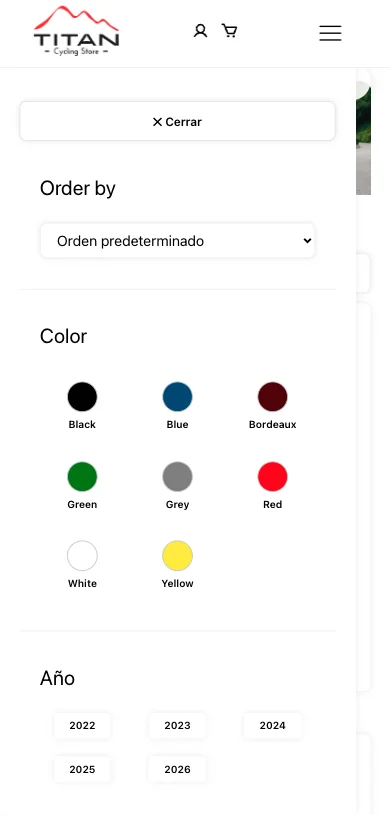 Filtros Mobile Abiertos