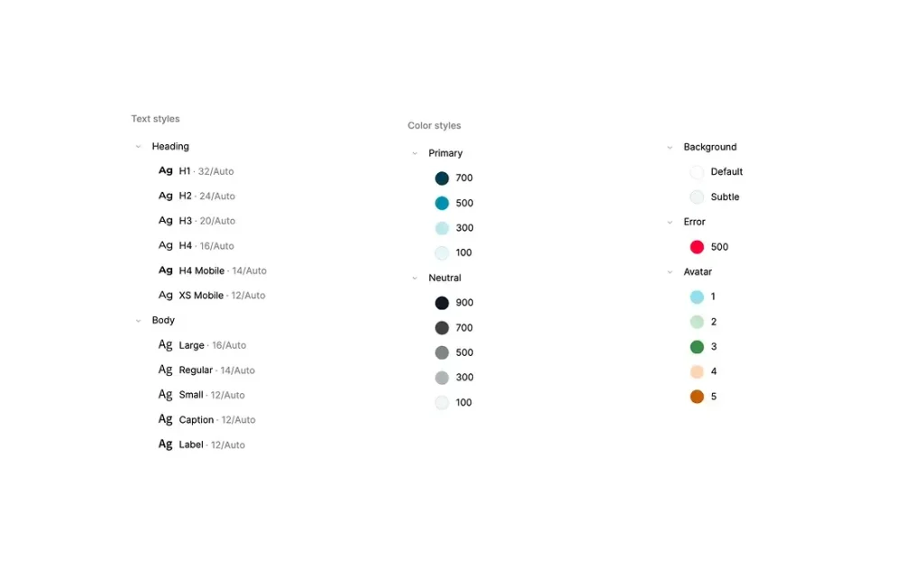 Design Tokens