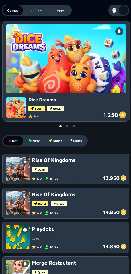Opportunity Discovery Interface