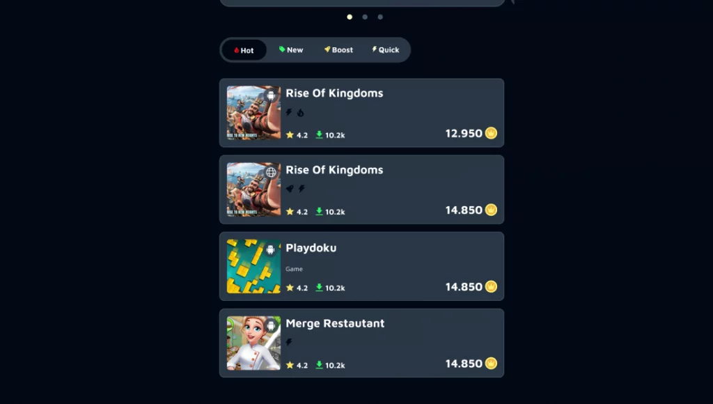 Offer Detail Structure