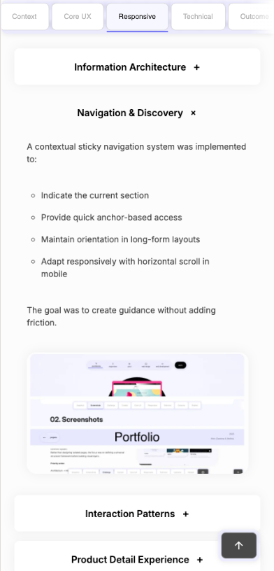 Responsive Content Hierarchy