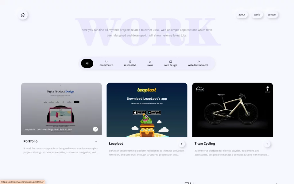 Project Filtering System