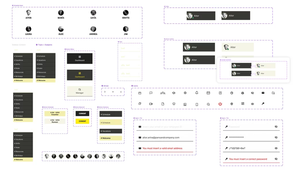 Component System & Interaction States