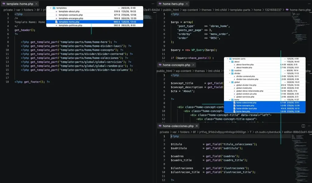Modular Template Architecture